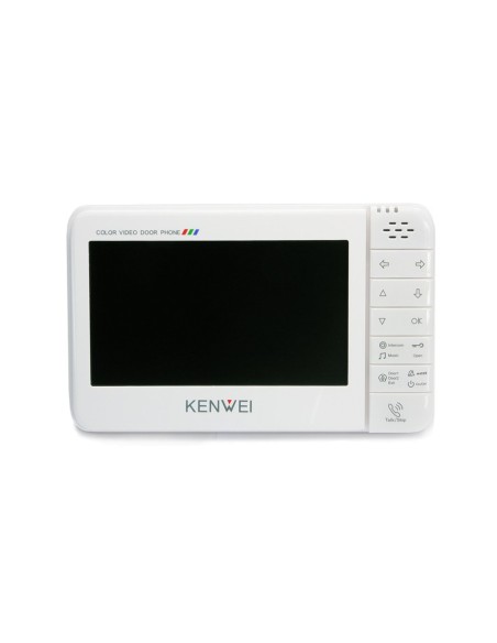 Видеодомофон hands-free Kenwei KW-128C-W200 white