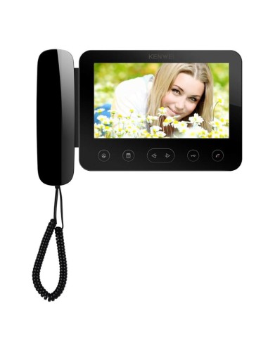 Видеодомофон hands-free Kenwei E705FC-W200 black