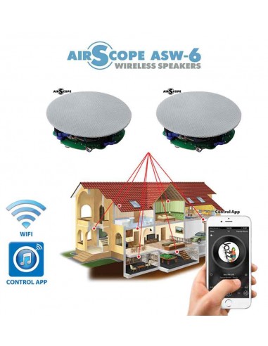 Комплект мультирум WiFi акустики AirScope ASW-6SET