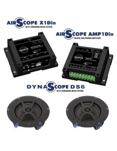 Комплект WiFi мультирум с акустикой на Din рейку AirScope DIN-DS6-SET