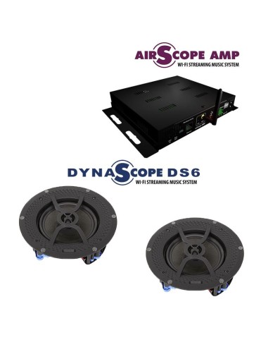 Комплект WiFi мультирум с акустикой AirScope AMP-DS6-SET