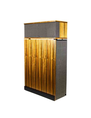 Напольная рупорная акустика Klipsch Klipschorn 70th Anniversary Australian Walnut left grille