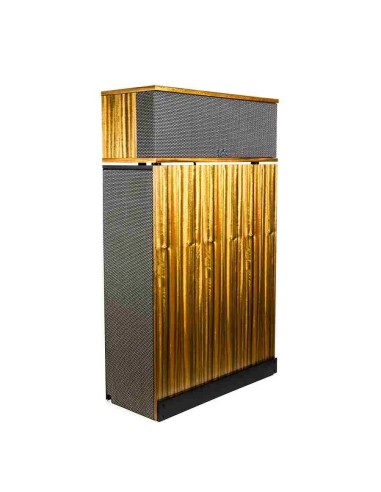 Напольная рупорная акустика Klipsch Klipschorn 70th Anniversary Australian Walnut right grille