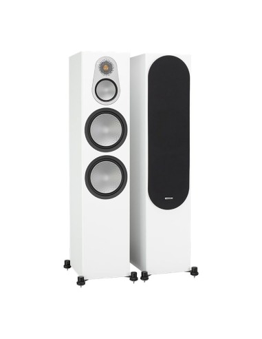 Напольная акустика Monitor Audio SILVER 500 Satin White матовый лак