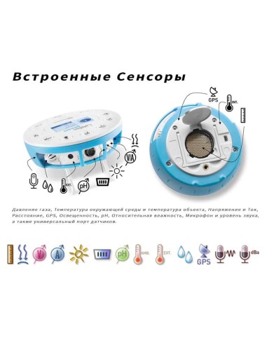 Мобильная лаборатория LabDisc Gensci встроенные сенсоры