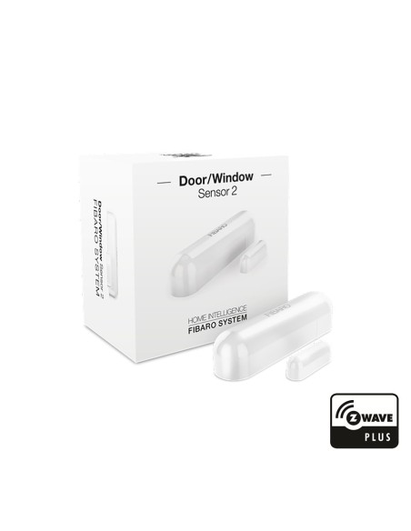 Датчик открытия двери/окна и температуры Fibaro FGDW-002 белый