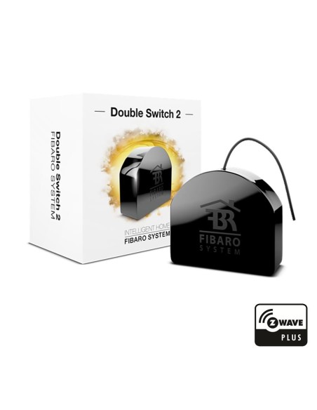 Fibaro Double Switch 2 FGS-223 выключатель двухканальный со счетчиком энергии