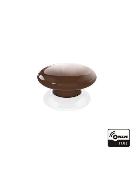 Кнопка Fibaro The Button FGPB-101 коричневая