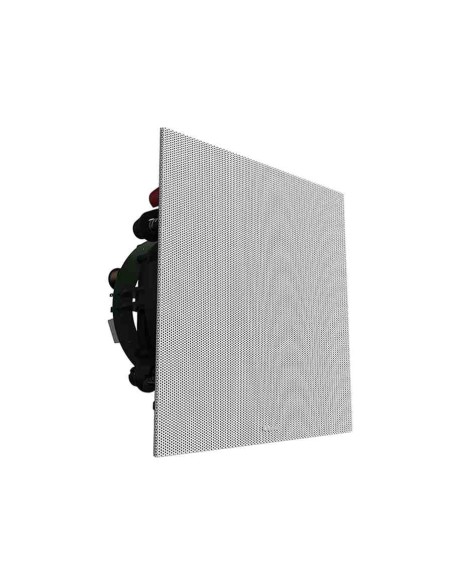 Встраиваемая акустика Klipsch Professional PRO-16RC сбоку с квадратным грилем