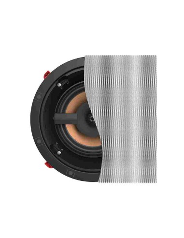 Встраиваемая акустика Klipsch Professional PRO-16RC спереди с квадратным грилем