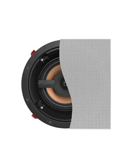 Встраиваемая акустика Klipsch Professional PRO-16RC спереди с квадратным грилем