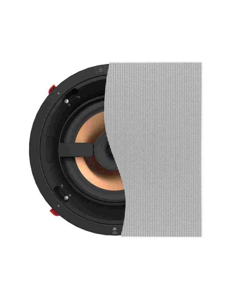 Встраиваемая акустика Klipsch Professional PRO-18RC спереди с квадратным грилем