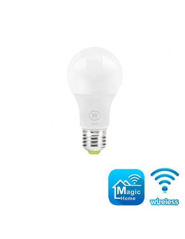 Светодиодная WiFi SMART лампа Lednet 6,5W E27 WW Warm White