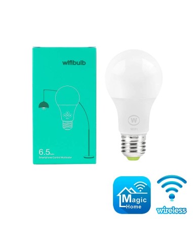 WiFi SMART LED лампа Lednet 6,5W E27 WW Warm White