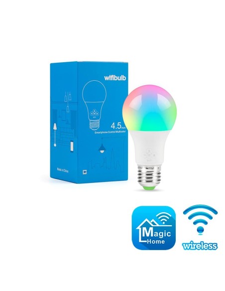 WiFi SMART LED лампа Lednet 4,5W E27 RGBW Fullcolor