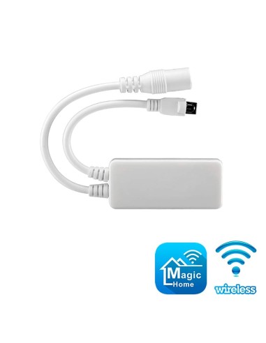 WiFi RGB LED лент с пультом Д/У IR24 Lednet LN-LC03 вид сзади