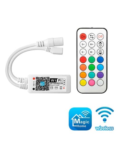 WiFi SMART контроллер RGB LED лент с пультом Д/У RF24 Lednet LN-LC04