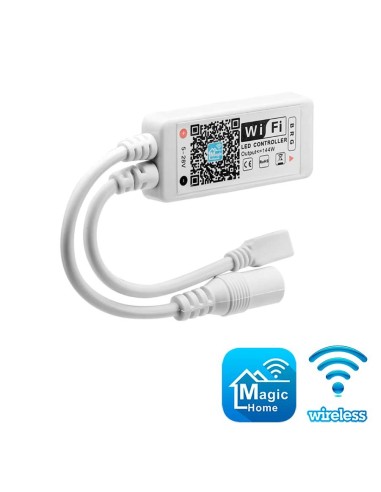 SMART WiFi контроллер RGB LED лент Д/У RF24 Lednet LN-LC04