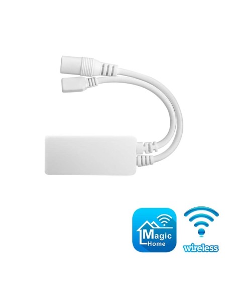 WiFi контроллер RGB LED лент Д/У RF24 Lednet LN-LC04 вид сзади