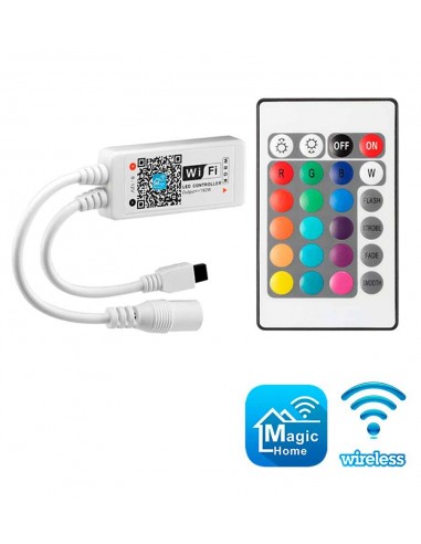 WiFi SMART контроллер RGBW LED лент Д/У IR24 Lednet LN-LC06