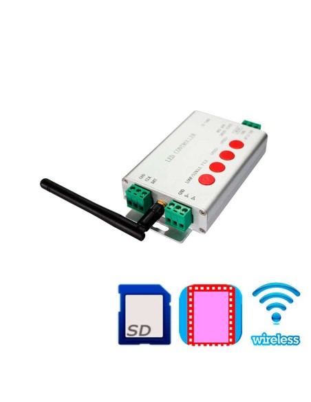 SD card WiFi SPI контроллер Pixel LED лент и матриц H806SB