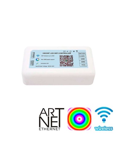 H803WiFi Art-Net SPI контроллер Pixel LED лент и матриц