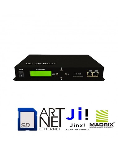 Online ArtNet DMX/SPI Master контроллер c SD картой H803TC