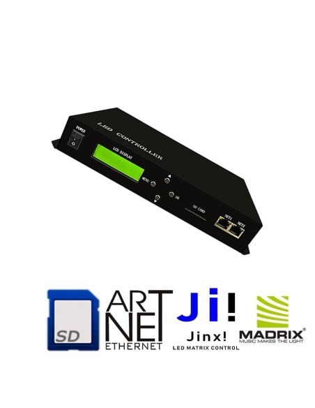 ArtNet DMX/SPI Online Master контроллер c SD картой H803TC