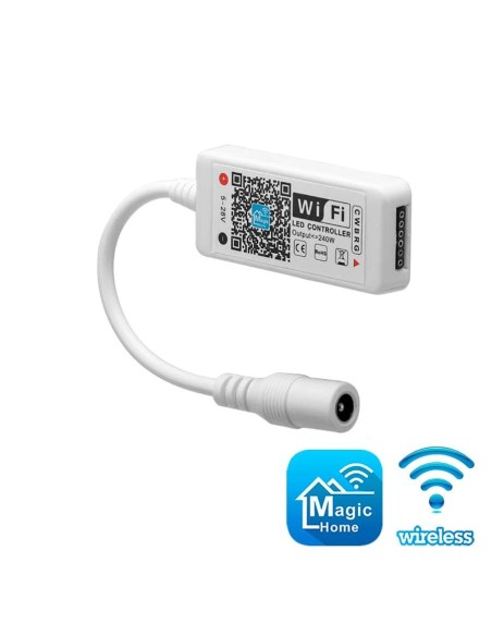 WiFi контроллер RGBWC и CCT LED лент с пультом Д/У RF24 Lednet LN-LC09