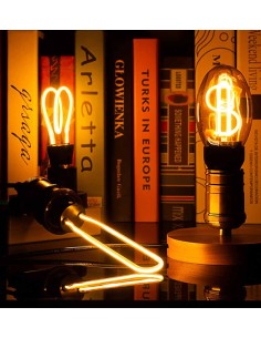 Светодиодная филаментная лампа Geometric T E27 4,5W 2300K 2