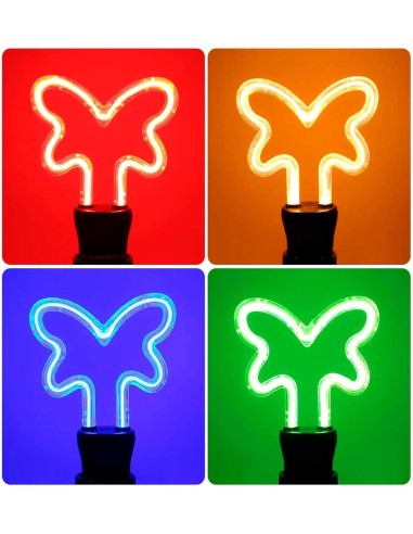 Светодиодная филаментная лампа Geometric BF E27 4W Color