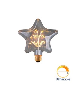 Светодиодная декоративная лампа Star Firework E27 3W 2200K