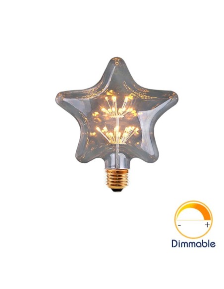 Светодиодная декоративная лампа Star Firework E27 3W 2200K