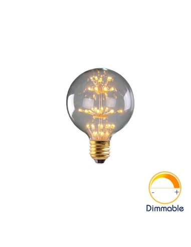 Светодиодная декоративная лампа G95 Firework E27 3W 2200K