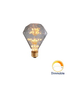 Светодиодная декор лампа G95 Diamond Firework E27 3W 2200K