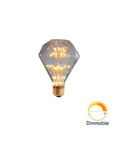 Светодиодная декор лампа G95 Diamond Firework E27 3W 2200K