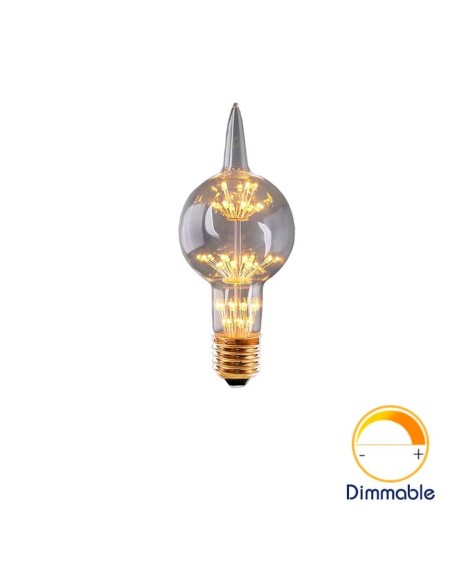 Светодиодная декор лампа G80 Alien Firework E27 3W 2200K