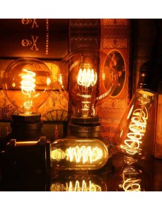 Светодиодная филаментная лампа A60 Vintage E27 4W 2200K 2