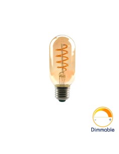 Светодиодная филаментная лампа T45 Vintage E27 4W 2200K