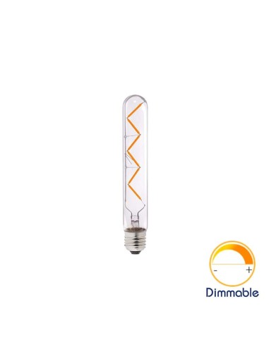 Светодиодная филаментная лампа T30 Retro E27 3W 2200K