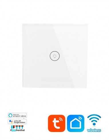 Настенный 1-канальный WiFi выключатель Tuya Smart WF-WS01
