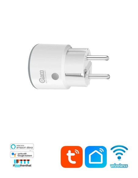 Tuya Smart Plug розеточный WiFi выключатель