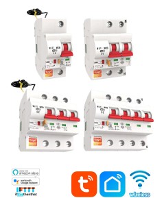 Автоматический WiFi выключатель Tuya Smart Circuit Breaker