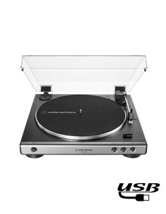 Проигрыватель виниловых дисков с USB Audio-Technica AT-LP60XUSB Gun Metal 2