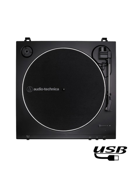 Проигрыватель виниловых дисков с USB Audio-Technica AT-LP60XUSB сверху