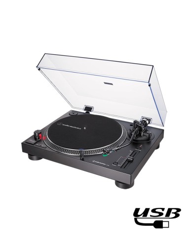 Проигрыватель виниловых пластинок с USB Audio-Technica AT-LP120XUSB Черный