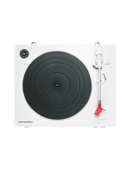 Проигрыватель виниловых дисков Audio-Technica AT-LP3 Белый сверху