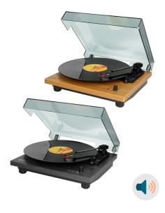 Проигрыватель виниловых дисков с встроенной акустикой Lenco LS-10