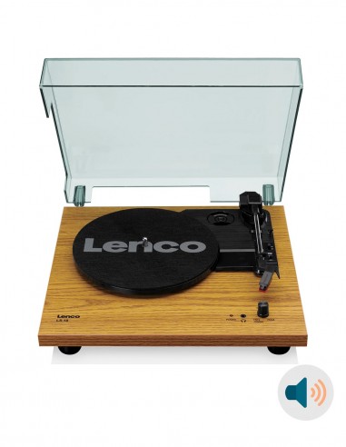 Проигрыватель виниловых дисков с встроенной акустикой Lenco LS-10