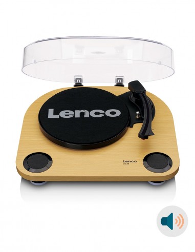 Проигрыватель виниловых дисков с встроенной акустикой Lenco LS-40